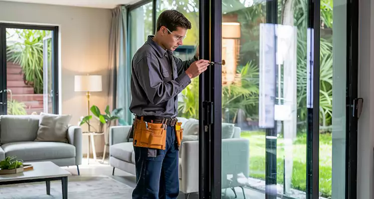 Sliding Door Jamb Lock Repair in East Lake, FL